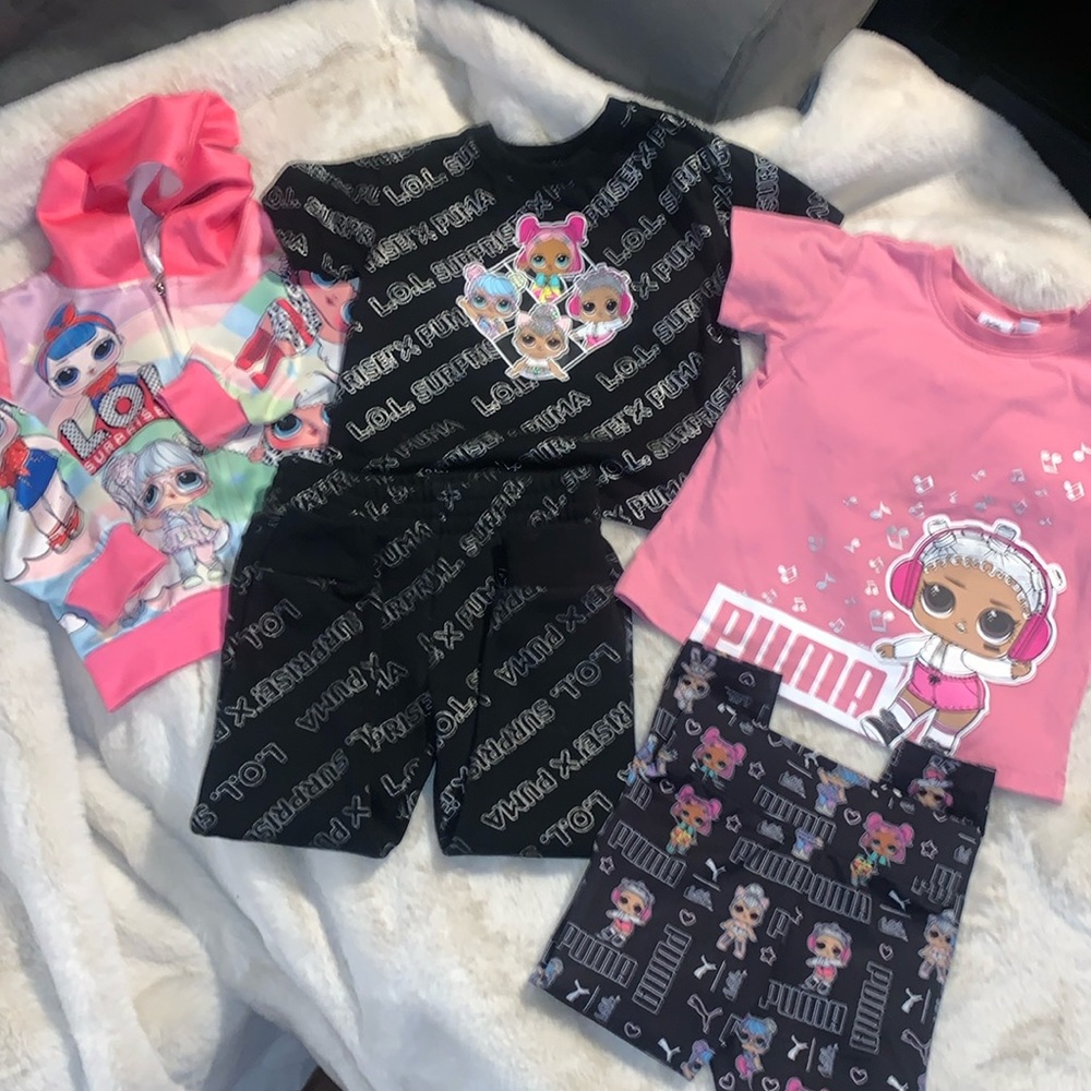 Girls LOL Surprise! Puma Bundle Size 4T